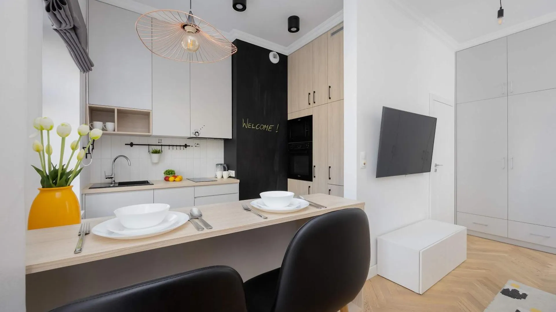 Apartment Targowa Bright Studio Close To Pge By Noclegi Renters Warschau